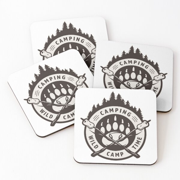 Item preview, Camping Wild Camp Time designed and sold by Vector Scout Lab.