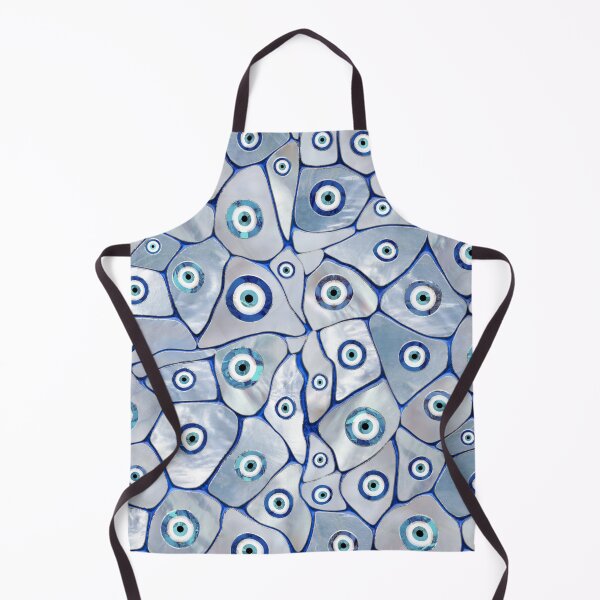 Item preview, Mother of pearl Evil Eye Pattern designed and sold by k9printart.