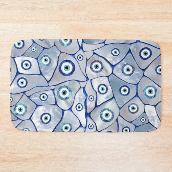 Item preview, Mother of pearl Evil Eye Pattern designed and sold by k9printart.