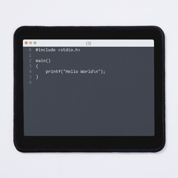 Item preview, . C∗ language Hello World program sample in editor window designed and sold by IuriiVlasenko.