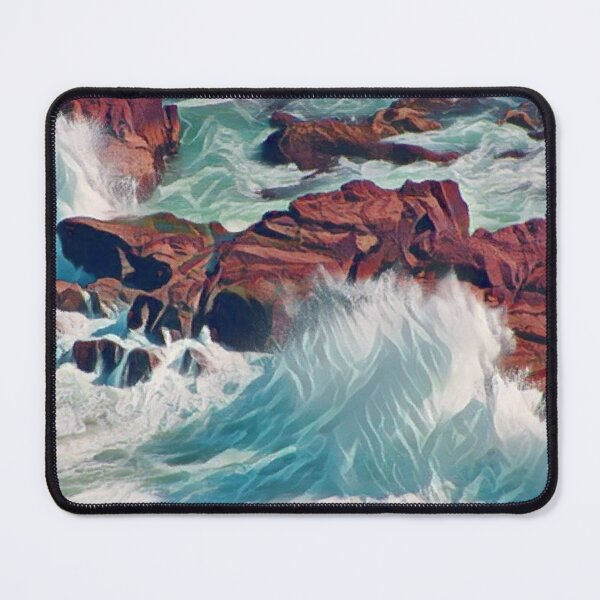 Item preview, Stormy Seas crashing on Rocks designed and sold by bradm50.