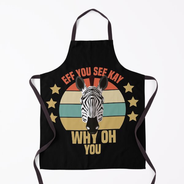 Item preview,  Eff You See Kay Why Oh You Zebra designed and sold by medbdj.