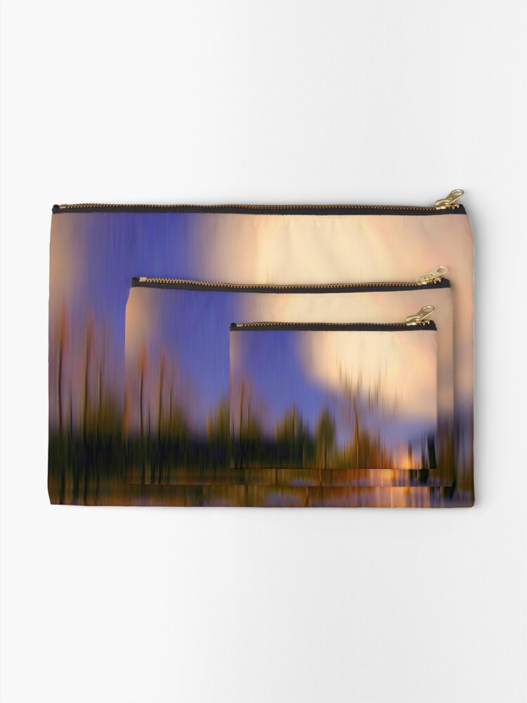 Alternate view of Five afternoon in my heart Zipper Pouch