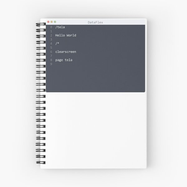 Item preview, . DataFlex language Hello World program sample in editor window designed and sold by IuriiVlasenko.