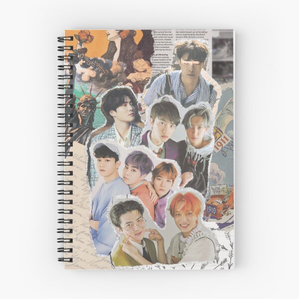 Item preview, exo cute aesthetic collage print designed and sold by princehxns.