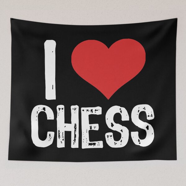 Item preview, I Love Chess designed and sold by The "I Love Everything" Shop.