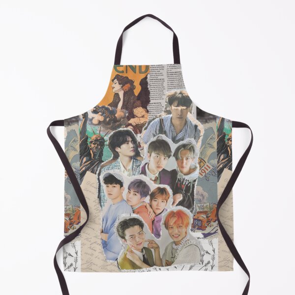 Item preview, exo cute aesthetic collage print designed and sold by princehxns.