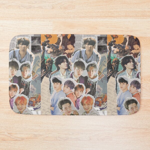 Item preview, exo cute aesthetic collage print designed and sold by princehxns.
