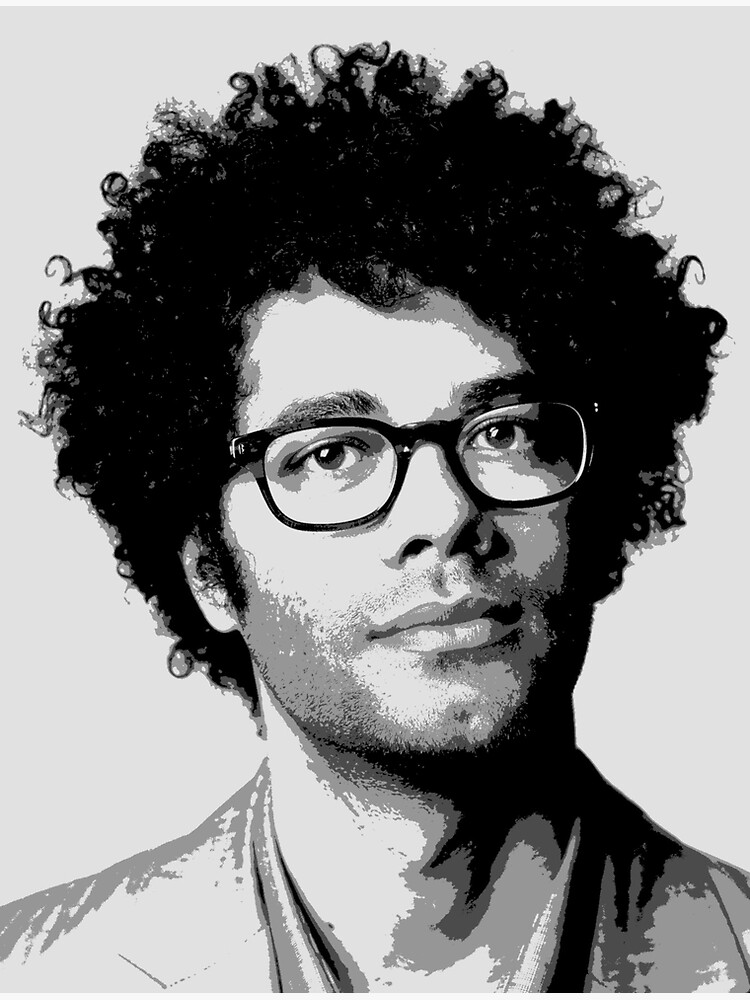 Richard Ayoade Pop Art Portrait by saintiro