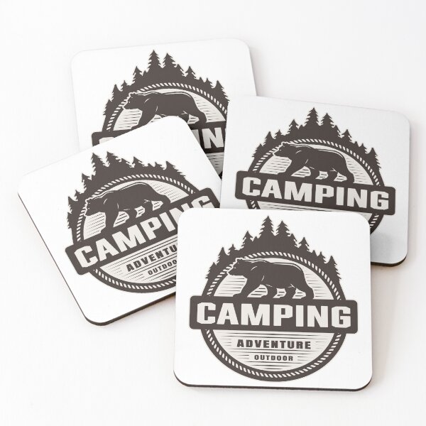 Item preview, Camping Adventure Outdoor designed and sold by Vector Scout Lab.