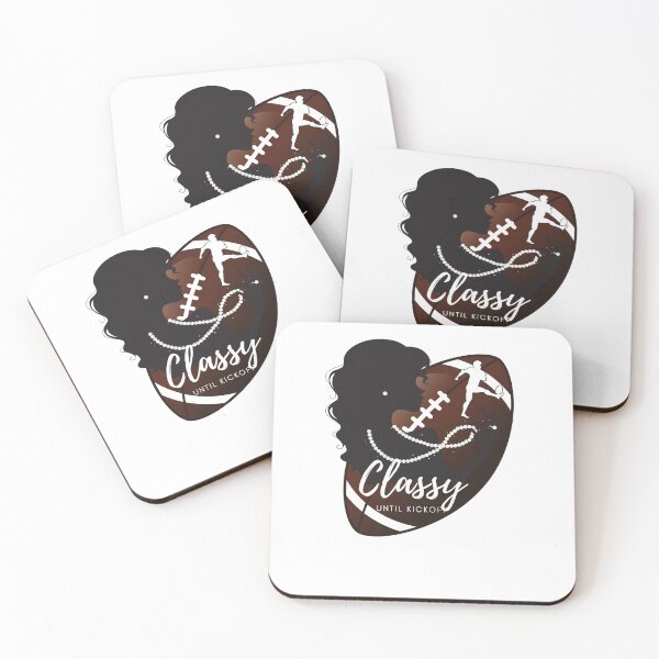 Item preview, Classy Until Kickoff -American Football designed and sold by RedSparkle.
