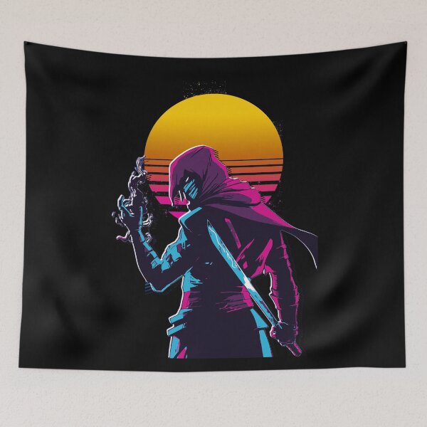 Item preview, Ryo - Aragami 2 *80s retro* designed and sold by MyRetroArt.