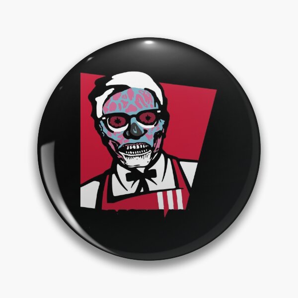 Item preview, Kfc They Live Sticker designed and sold by chisonba.