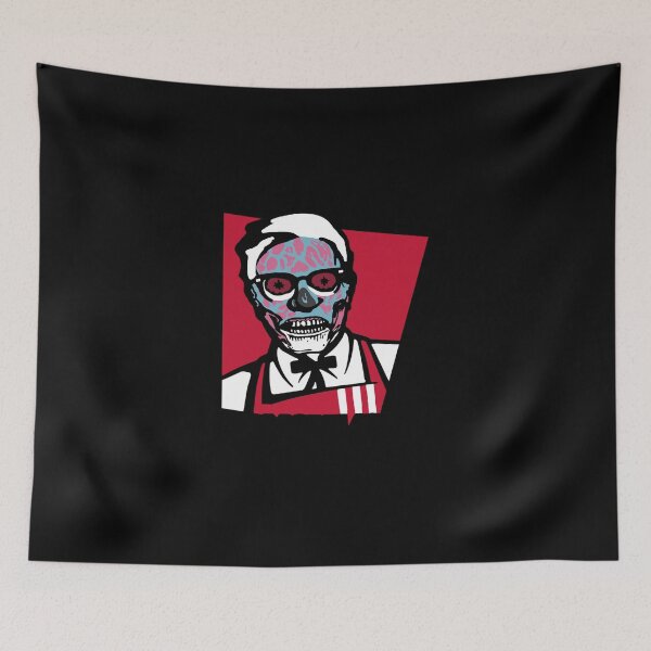 Item preview, Kfc They Live Sticker designed and sold by chisonba.
