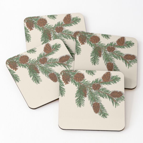 Item preview, Hand drawen pine corns designed and sold by Chimp Champ.