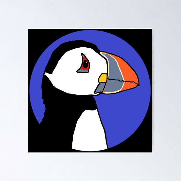 Item preview, Puffin Cartoon designed and sold by KJCasey1982.