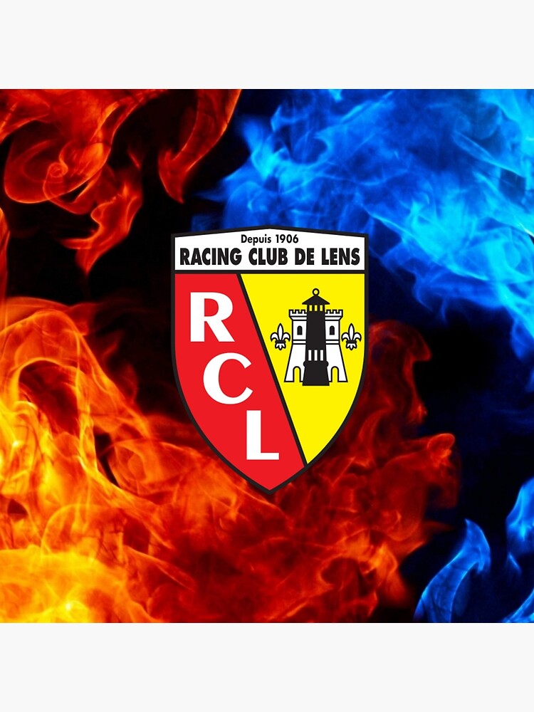 RACING CLUB DE LENS French Football Official Team Logo Crest 22x34 POSTER
