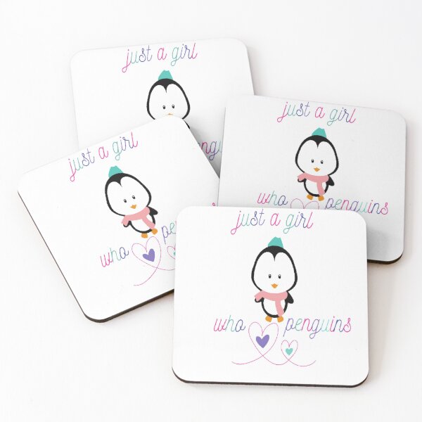 Item preview, Just a girl who loves penguins designed and sold by ISRAA STORE999.