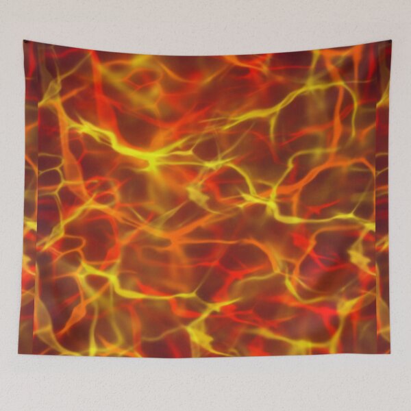 Item preview, Abstract Electric Fire Design Lava designed and sold by Zeons-Art.