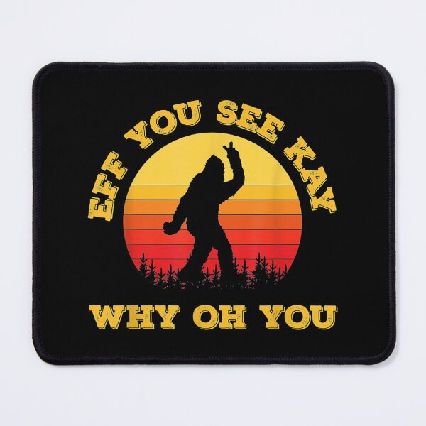Item preview, EFF You See Kay Why Oh You Elephant Yoga Vintage designed and sold by Larslundberg.