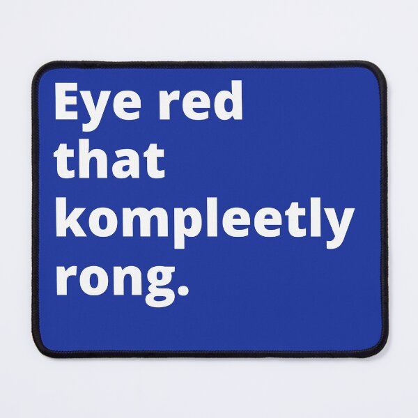 Item preview, Bad English Spelling - spelling fun designed and sold by CCC2021.