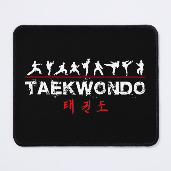 Item preview, Taekwondo Text and Fighters White designed and sold by DCornel.