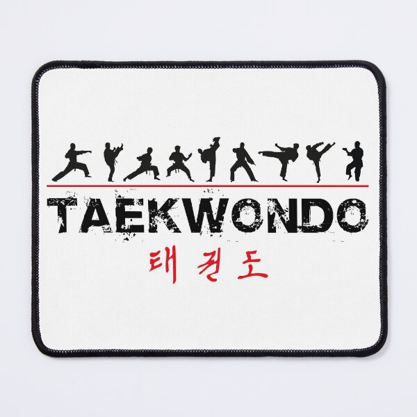 Item preview, Taekwondo Text and Fighters designed and sold by DCornel.