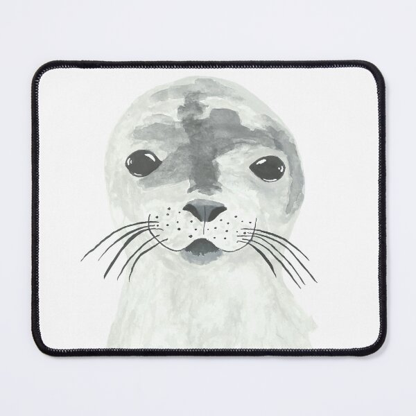 Item preview, Little gray seals designed and sold by LillemDesign.