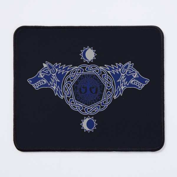 Item preview, Skol and Hati (blue) designed and sold by Yggdrasil-Com.