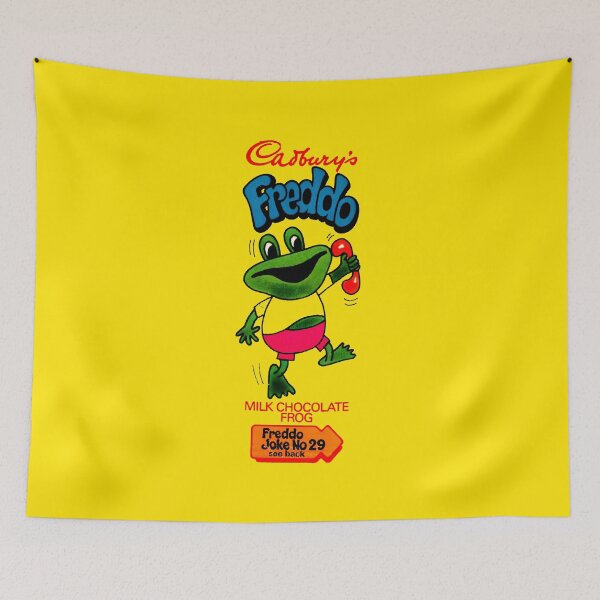 Item preview, 1970s FROG-THEMED CHOCOLATE BAR WRAPPER designed and sold by ThrowbackAds.