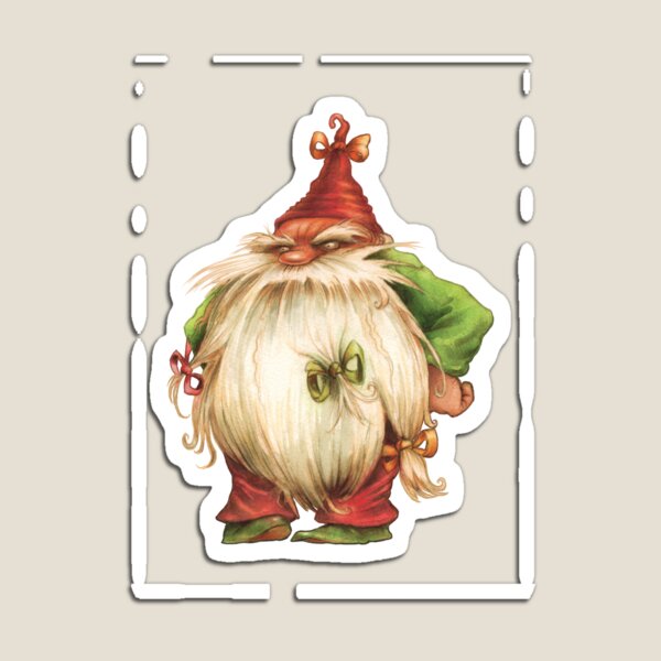 Grumpy Gnome Magnet