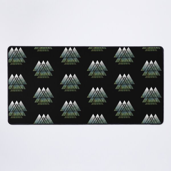 Item preview, Sacred Geometry Triangles - Misty Forest designed and sold by maryedenoa.