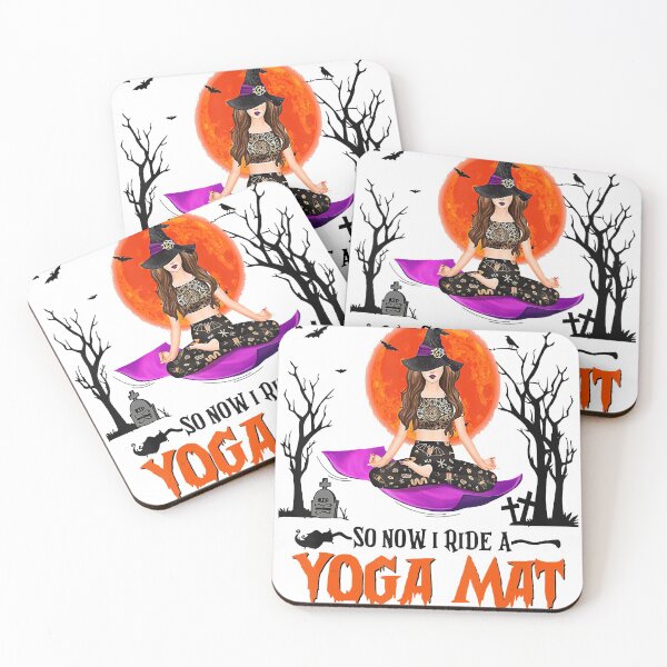 Item preview, My Broom Broke So Now I Rides A Yoga Mat Halloween designed and sold by Michaelmansr572.