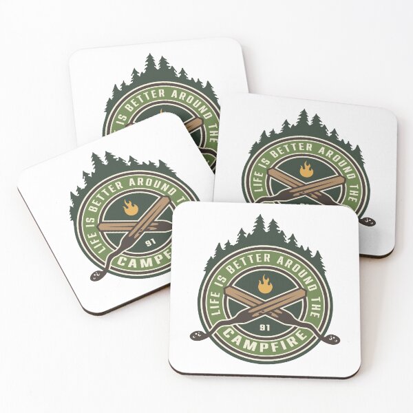 Item preview, Life Is Better Around The Campfire designed and sold by Vector Scout Lab.