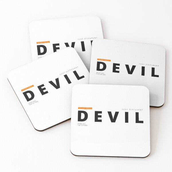 Item preview, Same HELL, just different DEVIL. designed and sold by Tiredmenphilo.