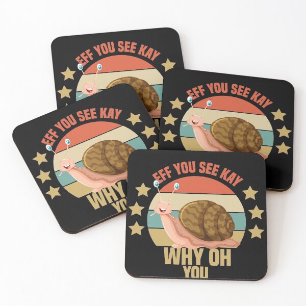 Item preview,  Eff You See Kay Why Oh You Snail designed and sold by medbdj.