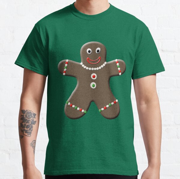 Cute Gingerbread Man Classic T-Shirt