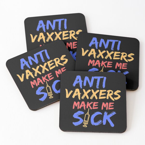 Item preview, Anti vaxxers make me sick                    designed and sold by Purplerushh.