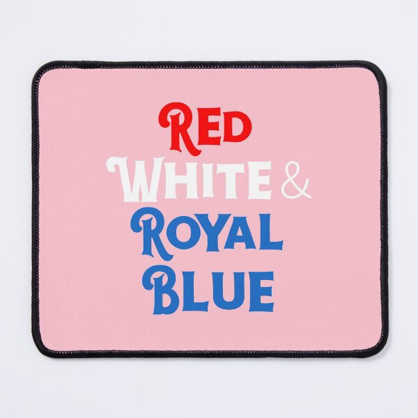 Item preview, red, white and royal blue designed and sold by MesmerizingCo.