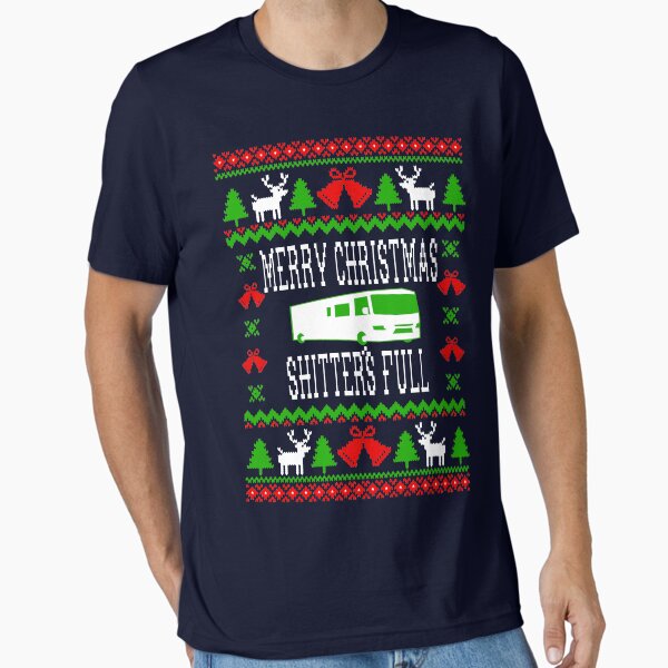 Item preview, Merry Christmas Shitters Full - Ugly Christmas Sweater Style  designed and sold by Christmas-Tees.