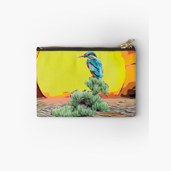 Item preview, Kingfisher bonsai desert sunset  designed and sold by TrippyEarth.