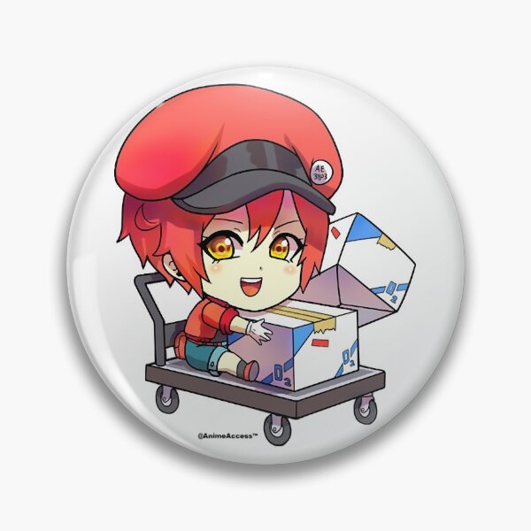 Item preview, Hataraku Saibou Cells at Work - Red Blood Cell  designed and sold by CherylKato.