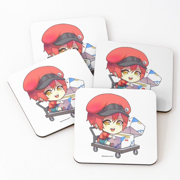 Item preview, Hataraku Saibou Cells at Work - Red Blood Cell  designed and sold by CherylKato.