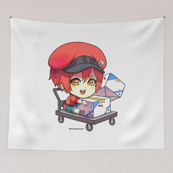 Item preview, Hataraku Saibou Cells at Work - Red Blood Cell  designed and sold by CherylKato.