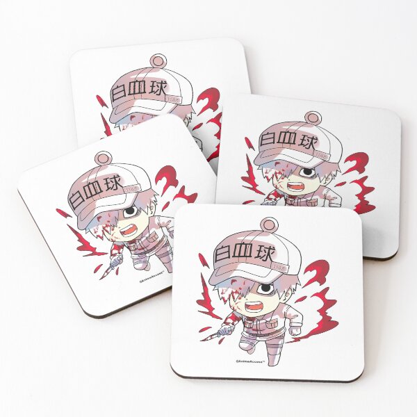 Item preview, Hataraku Saibou Cells at Work - White Blood Cell  designed and sold by CherylKato.