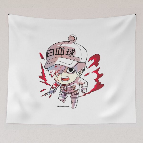 Item preview, Hataraku Saibou Cells at Work - White Blood Cell  designed and sold by CherylKato.