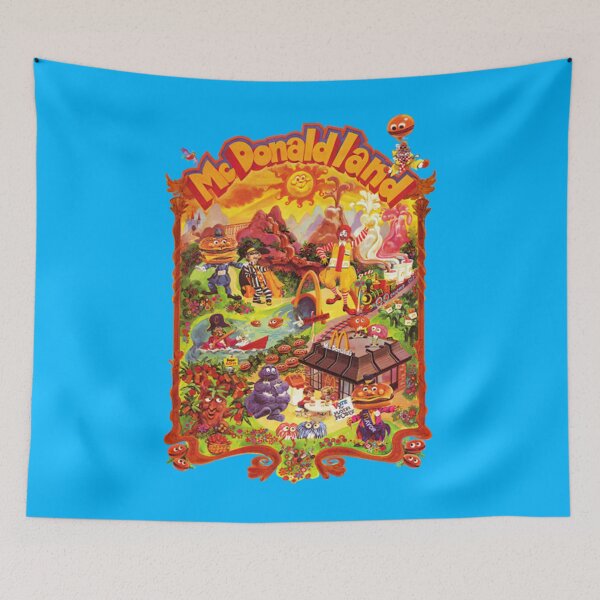 Item preview, Mcdonaldland Vintage Cast Map Poster  designed and sold by JackStam.