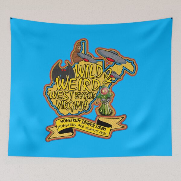 Item preview, Mothman Wild & Weird Monsters WV Day Edition  designed and sold by JackStam.