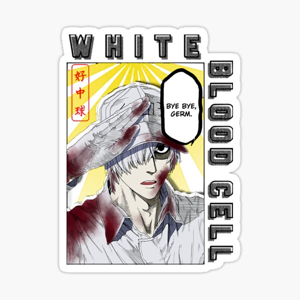 Item preview, Cells at work White blood cell w. BACK PRINT  designed and sold by CherylKato.