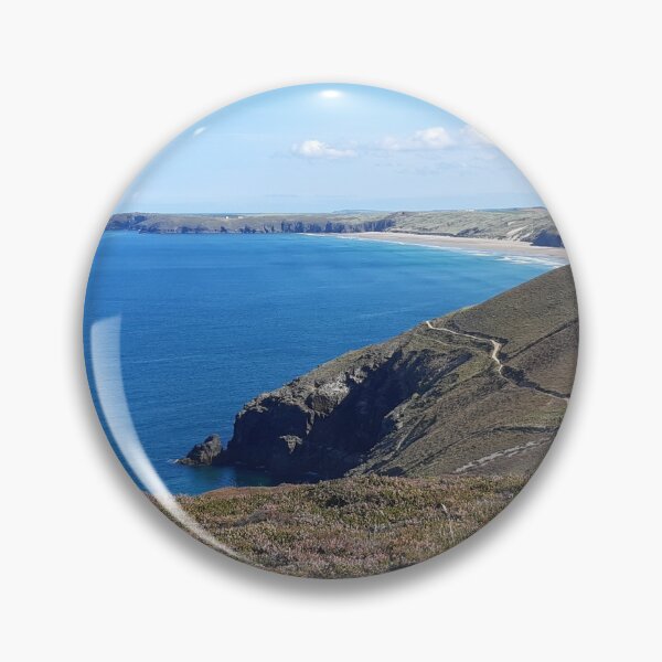 Item preview, Cornwall Coast Path West of Perranporth in the summer sun.  designed and sold by Emma  Amies.